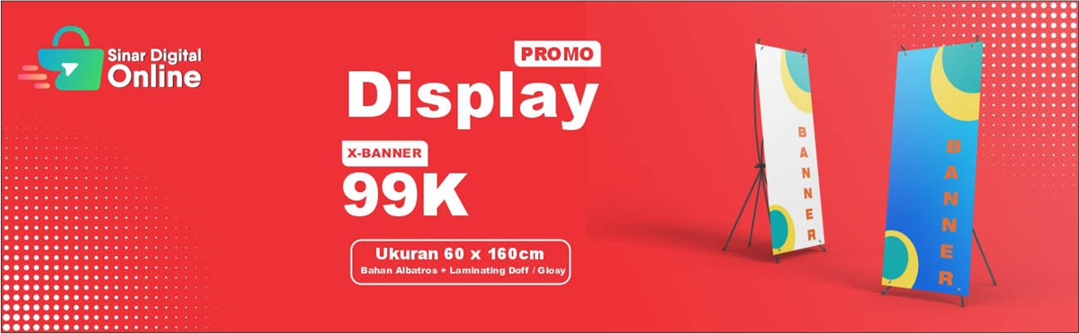 banner sinar digital pinting